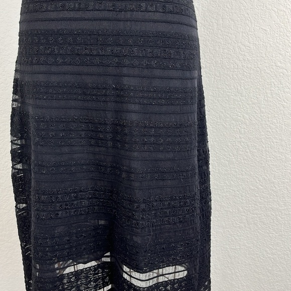 Missoni Knit Crochet Sleeveless Knit Fit Flare A Lined Knee Dress - Picture 4 of 12